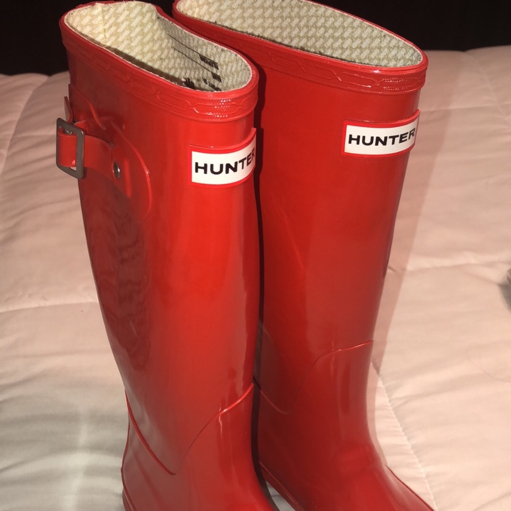 Women’s Original Tall Gloss Hunter Rain Boots